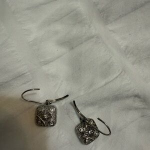 Elegant Silver Dangle Earrings